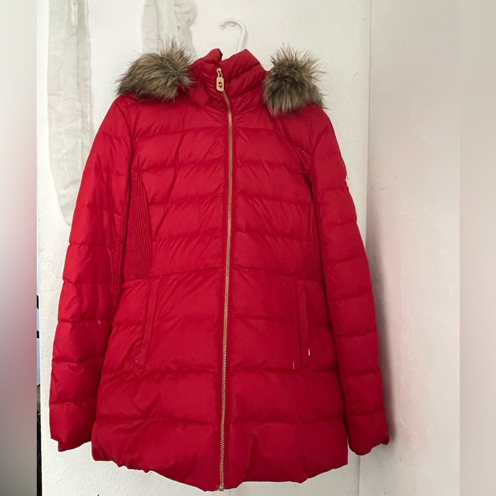 Red Michael Kors Jacket